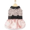 Frisco Pink Cheetah Dog & Cat Dress -Pet Cat Store 268661 MAIN. AC SS1800 V1637719945