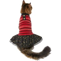 Frisco Chenille Knit Striped Dog & Cat Dress 12 Frisco Chenille Knit Striped Dog & Cat Dress -Pet Cat Store 268668 PT3. AC SS1800 V1637671055