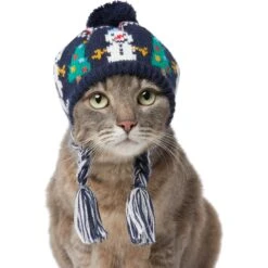 Frisco Jolly Snowman Dog & Cat Knitted Hat 10 Frisco Jolly Snowman Dog & Cat Knitted Hat -Pet Cat Store 276303 PT3. AC SS1800 V1631298427