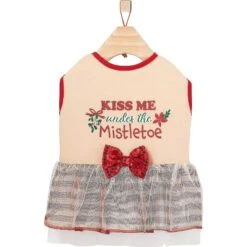 Frisco Kiss Me Under The Mistletoe Dog & Cat Dress