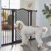 Frisco Metal Pattern Extra Wide Auto-close Dog Gate -Pet Cat Store 280285 MAIN. AC SS1800 V1627400777