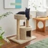 Frisco 27-in Real Carpet Cat Tree With Condo And Oval Perch -Pet Cat Store 282747 MAIN. AC SS1800 V1621949056