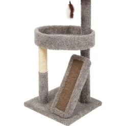 Frisco 44-in Real Carpet Cat Tree With Replaceable Corrugate Scratcher 9 Frisco 44-in Real Carpet Cat Tree With Replaceable Corrugate Scratcher -Pet Cat Store 282757 PT4. AC SS1800 V1621948706