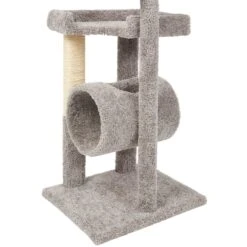 Frisco 54-in Real Carpet Cat Tree With Tunnel And Square Perches 9 Frisco 54-in Real Carpet Cat Tree With Tunnel And Square Perches -Pet Cat Store 282767 PT4. AC SS1800 V1621948663