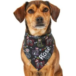 Frisco Dia De Los Muertos Personalized Dog & Cat Bandana 17 Frisco Dia De Los Muertos Personalized Dog & Cat Bandana -Pet Cat Store 287052 PT6. AC SS1800 V1623246755