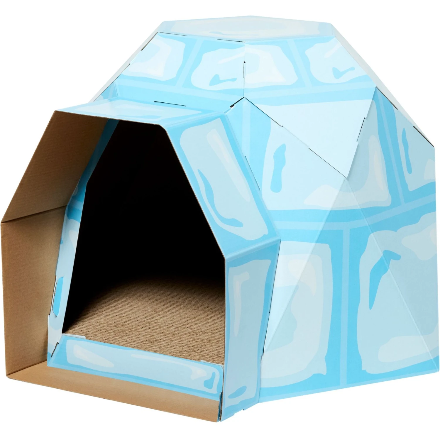 Frisco Igloo Cardboard Cat House 3 Frisco Igloo Cardboard Cat House