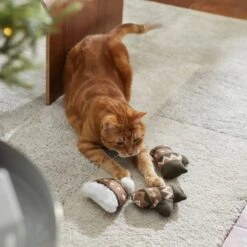 Frisco Mittens & Hat Plush Cat Toy With Catnip, 3 Count -Pet Cat Store 287361 PT3. AC SS1800 V1632775954