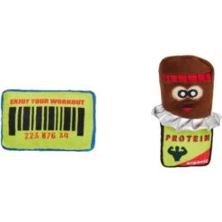 Frisco Protein Bar & Gym Membership Plush Cat Toy With Catnip -Pet Cat Store 288951 PT2. AC SS1800 V1638335189