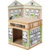 Frisco Yoga Studio Cardboard Cat House, 2-Story 1 Frisco Yoga Studio Cardboard Cat House, 2-Story -Pet Cat Store 288965 MAIN. AC SS1800 V1638289769