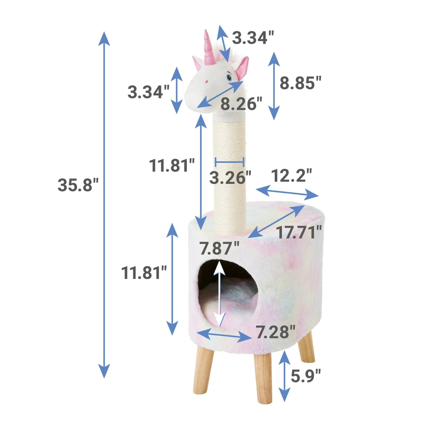 Frisco Animal Series Cat Condo 4 Frisco Animal Series Cat Condo - Image 2