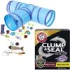 Frisco Plush, Teaser, Ball & Tri-Tunnel Variety Pack Cat Toy With Catnip, 20 Count & Arm & Hammer Litter Clump & Seal Multi-Cat Scented Clumping Clay Cat Litter -Pet Cat Store 293064 MAIN. AC SS1800 V1620013338