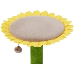 Frisco Sunflower Cat Scratching Post, Single Post -Pet Cat Store 296690 PT2. AC SS1800 V1632855980