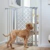 Frisco Metal Geometric Pattern Extra Tall Auto-close Dog Gate -Pet Cat Store 299514 MAIN. AC SS1800 V1627305390