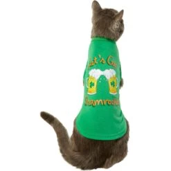 Frisco Let's Get Shamrocked Dog & Cat T-Shirt 10 Frisco Let's Get Shamrocked Dog & Cat T-Shirt -Pet Cat Store 300184 PT2. AC SS1800 V1639595807
