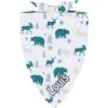 Frisco Buffalo Plaid Winter Animals Personalized Dog & Cat Bandana -Pet Cat Store 301365 MAIN. AC SS1800 V1627654962