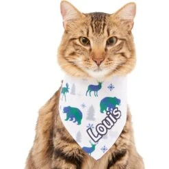 Frisco Buffalo Plaid Winter Animals Personalized Dog & Cat Bandana 17 Frisco Buffalo Plaid Winter Animals Personalized Dog & Cat Bandana -Pet Cat Store 301365 PT7. AC SS1800 V1628100091