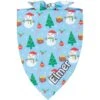 Frisco Snowman & Presents Personalized Dog & Cat Bandana -Pet Cat Store 301373 MAIN. AC SS1800 V1627654412