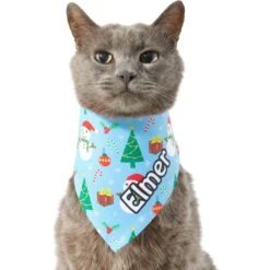 Frisco Snowman & Presents Personalized Dog & Cat Bandana 17 Frisco Snowman & Presents Personalized Dog & Cat Bandana -Pet Cat Store 301373 PT7. AC SS1800 V1628100101