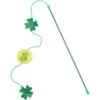 Frisco St. Patrick's Shamrock Teaser Wand Cat Toy With Catnip -Pet Cat Store 303108 MAIN. AC SS1800 V1641230189