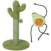 Frisco Cactus Cat Scratching Post & Frisco Dangly Avocado Buddy Plush Cat Toy With Catnip -Pet Cat Store 303380 MAIN. AC SS1800 V1623055947