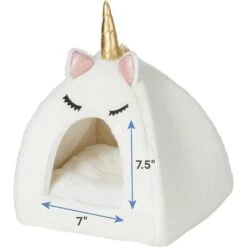 Frisco Novelty Unicorn Covered Cat & Dog Bed & Frisco Cactus Cat Scratching Post -Pet Cat Store 303496 PT2. AC SS1800 V1623043945