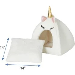 Frisco Novelty Unicorn Covered Cat & Dog Bed & Frisco Cactus Cat Scratching Post -Pet Cat Store 303496 PT3. AC SS1800 V1623037050