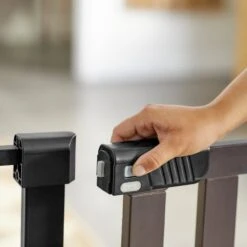 Frisco Wood & Metal Extra Wide Auto-close Dog Gate -Pet Cat Store 306525 PT4. AC SS1800 V1632938933