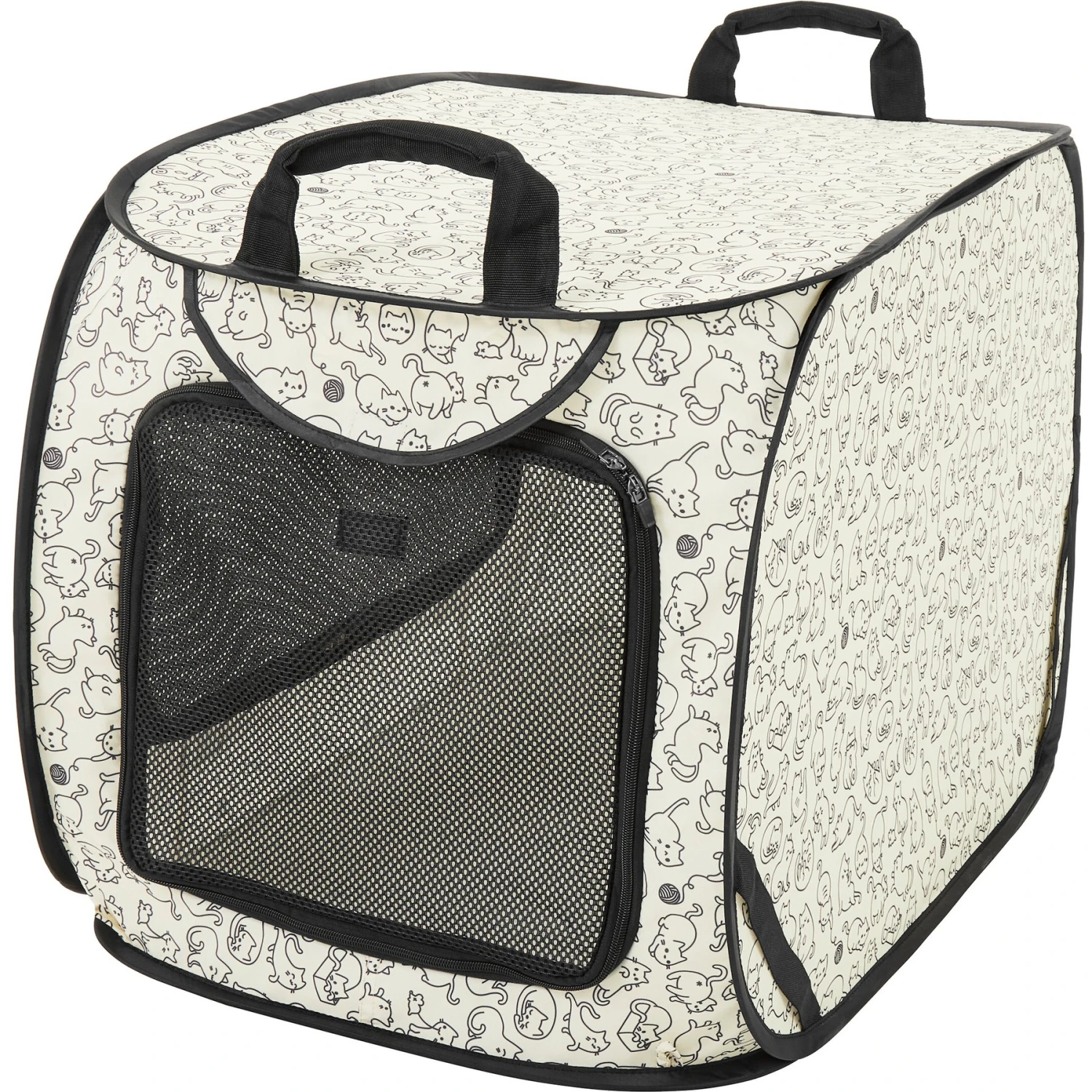 Frisco Collapsible Cat Cage, Litter Box, & Mat 3 Frisco Collapsible Cat Cage, Litter Box, & Mat