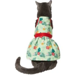 Frisco Hawaiian Floral Dog & Cat Dress -Pet Cat Store 312112 PT2. AC SS1800 V1644423385