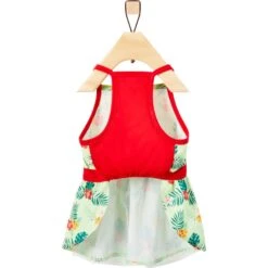 Frisco Hawaiian Floral Dog & Cat Dress -Pet Cat Store 312112 PT4. AC SS1800 V1644426403