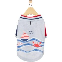 Frisco Nautical Polo Dog & Cat Shirt 12 Frisco Nautical Polo Dog & Cat Shirt -Pet Cat Store 312160 PT3. AC SS1800 V1644528707