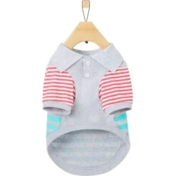 Frisco Striped Polo Dog & Cat Shirt -Pet Cat Store 312208 PT4. AC SS1800 V1644881528