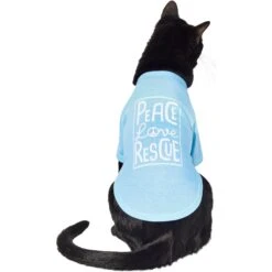 Frisco Peace Love Rescue Dog & Cat T-Shirt 10 Frisco Peace Love Rescue Dog & Cat T-Shirt -Pet Cat Store 315068 PT2. AC SS1800 V1646351611
