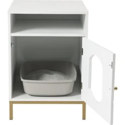 Frisco Elevated Side Table Litter Box Cover -Pet Cat Store 322627 PT3. AC SS1800 V1653421283