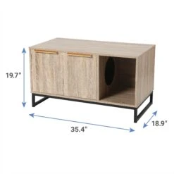 Frisco Walkway Entrance Two Door Bench Cat Litter Box Cover 8 Frisco Walkway Entrance Two Door Bench Cat Litter Box Cover -Pet Cat Store 322631 PT2. AC SS1800 V1657656807