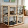 Frisco Collapsible Wood & Wire Cat Cage Playpen, 2 Level -Pet Cat Store 323214 MAIN. AC SS1800 V1645473402
