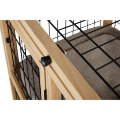 Frisco Collapsible Wood & Wire Cat Cage Playpen, 2 Level 12 Frisco Collapsible Wood & Wire Cat Cage Playpen, 2 Level -Pet Cat Store 323214 PT5. AC SS1800 V1645480002