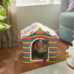 Frisco Pride Love Wins Cardboard Cat House 7 Frisco Pride Love Wins Cardboard Cat House -Pet Cat Store 331675 PT3. AC SS1800 V1647356081