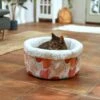 Frisco Sherpa High Walled Self-Warming Bolster Small Cat Bed, Calico Cat -Pet Cat Store 333864 MAIN. AC SS1800 V1658717999