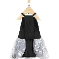 Frisco Silver Metallic Skull Dog & Cat Dress -Pet Cat Store 335154 PT5. AC SS1800 V1658345550