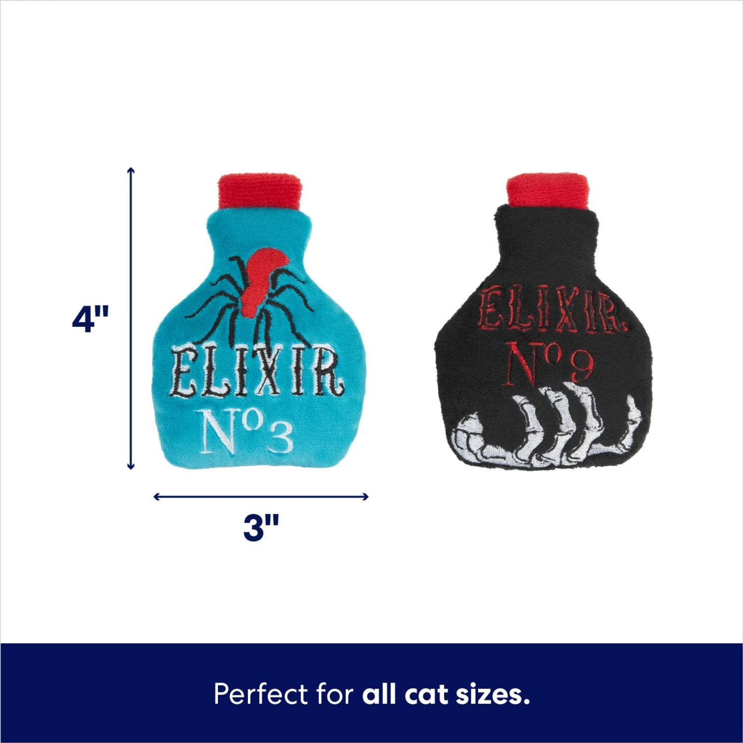 Frisco Halloween Elixirs Plush Cat Toy With Catnip 4 Frisco Halloween Elixirs Plush Cat Toy With Catnip - Image 2