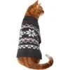 Frisco Gray Chevron Print Dog & Cat Sweater -Pet Cat Store 353555 MAIN. AC SS1800 V1659006935