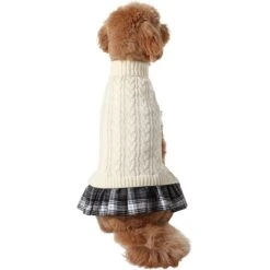 Frisco Plaid Dog & Cat Sweater Dress -Pet Cat Store 353673 PT2. AC SS1800 V1659008189