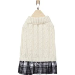 Frisco Plaid Dog & Cat Sweater Dress -Pet Cat Store 353673 PT4. AC SS1800 V1659726618