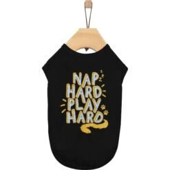 Frisco Nap Hard Play Hard Dog & Cat T-Shirt 12 Frisco Nap Hard Play Hard Dog & Cat T-Shirt -Pet Cat Store 353713 PT4. AC SS1800 V1659725875