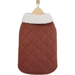 Frisco Mid-Heavyweight Fleece Lined Quilted Dog & Cat Coat -Pet Cat Store 353877 PT4. AC SS1800 V1659726712