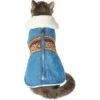 Frisco Mid-Heavyweight Western Fleece Lined Faux Zipper Dog & Cat Coat -Pet Cat Store 353908 MAIN. AC SS1800 V1659010617