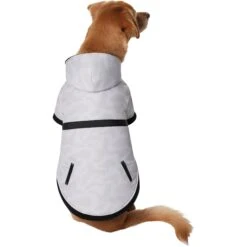 Frisco Mid-Heavyweight White Camouflage Dog & Cat Parka -Pet Cat Store 353949 PT2. AC SS1800 V1659010334