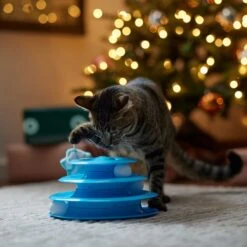 Frisco Winter Blue Cat Tracks Cat Toy With Catnip -Pet Cat Store 360903 PT3. AC SS1800 V1661874361
