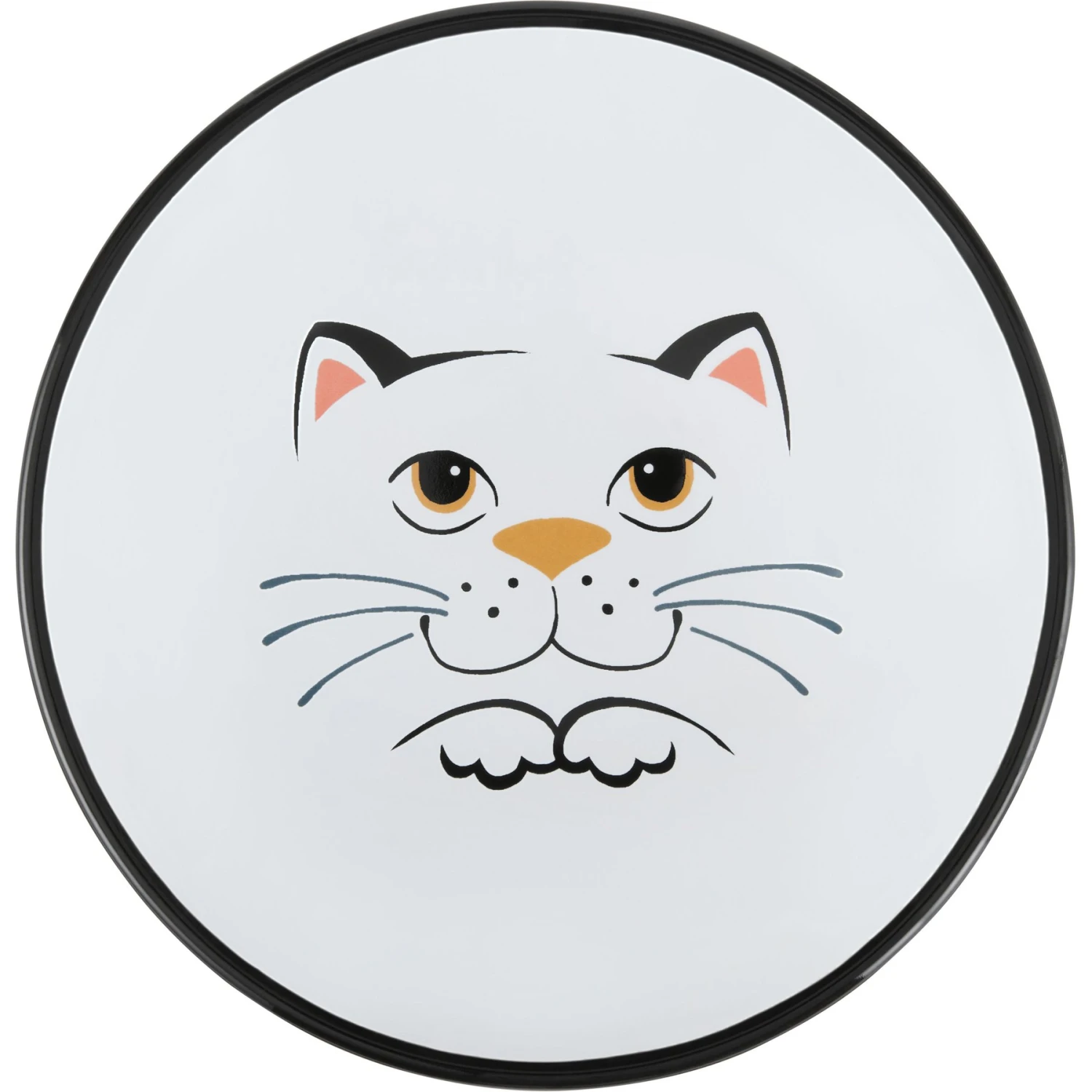 Frisco Cat Face Wide Shape Elevated Non-Skid Ceramic Cat Bowl 6 Frisco Cat Face Wide Shape Elevated Non-Skid Ceramic Cat Bowl - Image 4